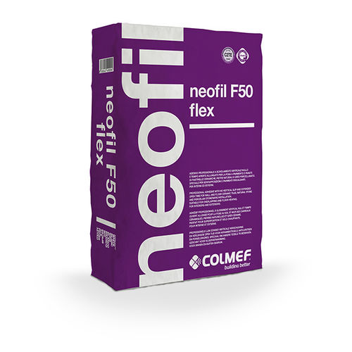 Клей для керамической плитки для цементирования - NEOFIL F 50 FLEX - COLMEF - для плиточного пола / гидравлический / минеральный