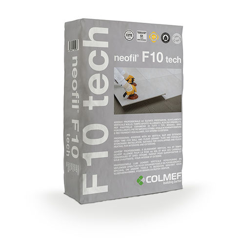 Клей для керамической плитки для цементирования - NEOFIL F 10 TECH - COLMEF - для плиточного пола / гидравлический / минеральный