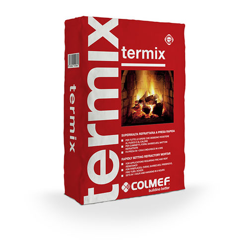 Монтажный строительный раствор - TERMIX  - COLMEF - для каменной кладки / жароупорный / с быстрым захватом
