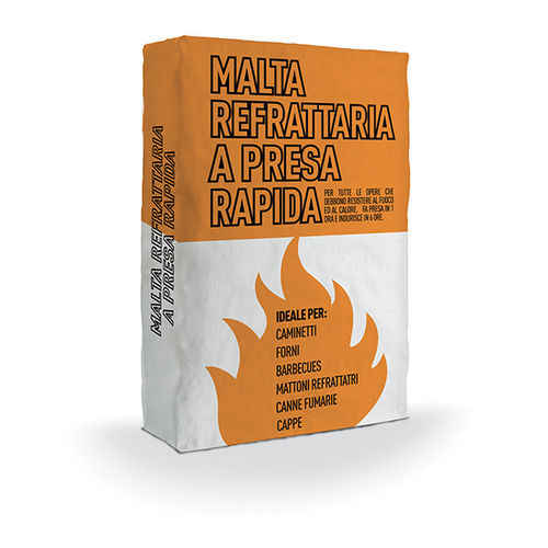 Монтажный строительный раствор - MALTA REFRATTARIA - COLMEF - для каменной кладки / жароупорный / с быстрым захватом
