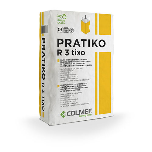 Строительный раствор для ремонта - PRATIKO R3 TIXO - COLMEF - для восстановительных работ / для бетона / для каменной кладки