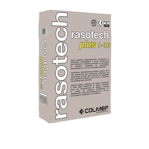 Гипс для каменной кладки - RASOTECH PLUS 1-10 MM - COLMEF - для отделки / для бетона