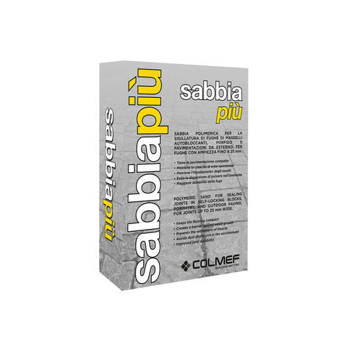 Клей для керамической плитки для расшивки швов - SABBIA PIÙ - COLMEF - для блока из ячеистого бетона / для мостовой / на основе песка