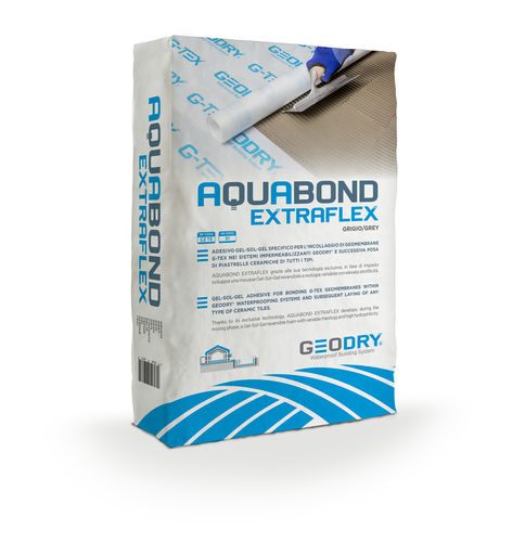 Цементный клей - AQUABOND EXTRAFLEX - GEODRY