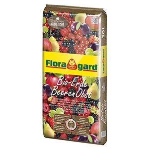 Субстрат растений почва для горшечных культур - FLORAGARD BIO FOR BERRY FRUITS WITHOUT PEAT - FLORAGARD Vertribs-GmbH - вспученный шлак / насыпной