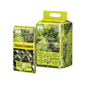 Субстрат растений почва для горшечных культур - FLORAGARD BIO FOR HERBS AND SOWING - FLORAGARD Vertribs-GmbH - насыпной / для аэрации грунта