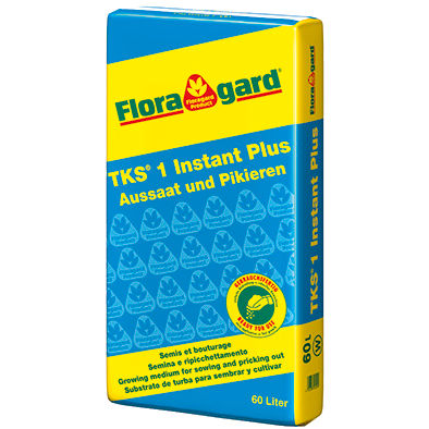 Субстрат растений торф - FLORAGARD TKS® 1 - FLORAGARD Vertribs-GmbH - насыпной / тонкий / с удобрением