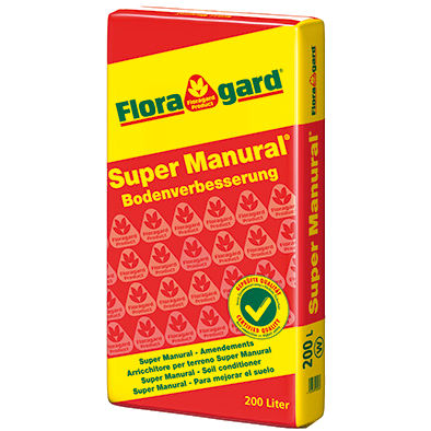 Субстрат растений торф - FLORAGARD SUPER MANURAL® - FLORAGARD Vertribs-GmbH - насыпной / с удобрением