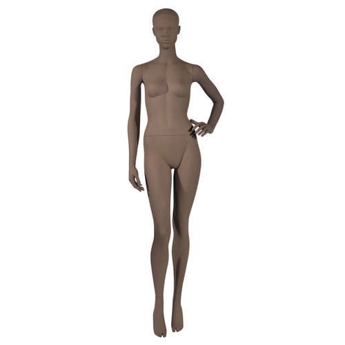Выставочный манекен женщина - ELLE4U - Cofrad Mannequins - абстрактный / коричневый / для профессионального использования