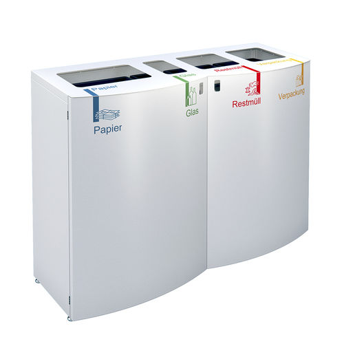 Урна для бумаги из гальванизированной стали - SB4 - AUWEKO GmbH