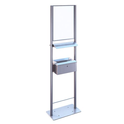 Пепельница на ножках - TDA-11-DB-2020 - AUWEKO GmbH - из гальванизированной стали / из нержавеющей стали / из полиэтилена