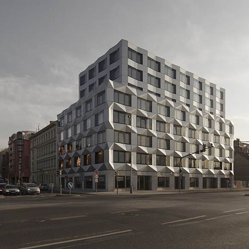 Кассетная облицовка фасада - KEYSTONE OFFICE - ALUCOBOND - из алюминия / из композита / со шпунтовым соединением