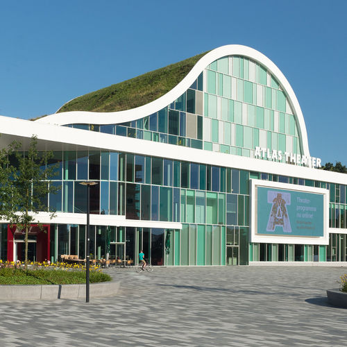 Панельная тонкостенная перегородка - THEATER EMMEN - ALUCOBOND - из алюминия / из композита / декоративная