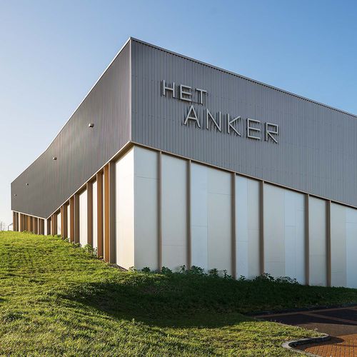 Кассетная облицовка фасада - HET ANKER - ALUCOBOND - из композита / из алюминия / из бронзы