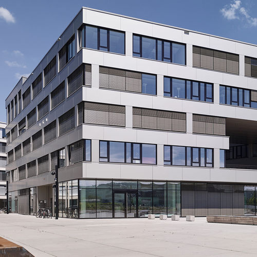 Панельная облицовка фасада - POSTAREAL FREIBURG - ALUCOBOND - из алюминия / из композита / со шпунтовым соединением