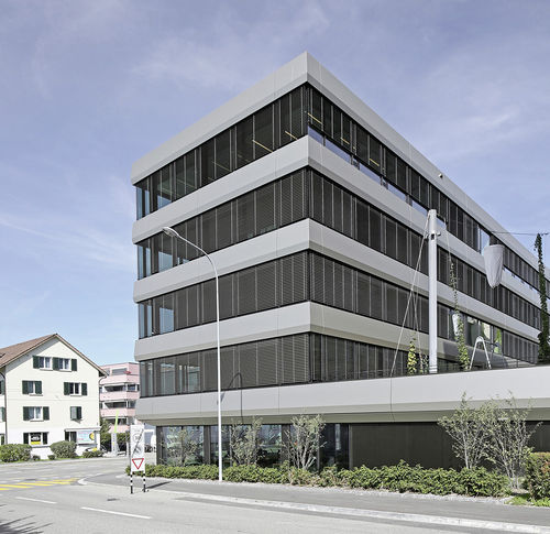 Панельная тонкостенная перегородка - KANTONSPITAL ST. GALLEN - ALUCOBOND - из алюминия / из композита / декоративная