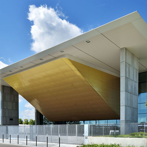 Композитная панель для настила - CONGRÈS D'AGEN - ALUCOBOND - для отделки фасадов / для стены / для кровли