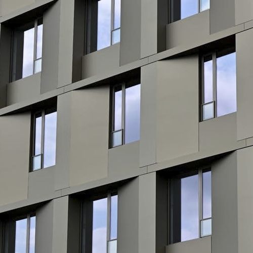 Панельная облицовка фасада - PREMIUM ANODISED    - ALUCOBOND - специальная / из меди / из алюминия