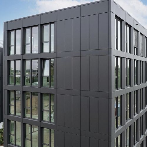 Композитная панель для настила - AIRPORT CITY CENTER D&Uuml;SSELDORF - ALUCOBOND - для фасада / для отделки фасадов / из алюминия