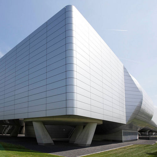 Панельная облицовка фасада - BMW WINDKANAL - ALUCOBOND - из алюминия / из композита / со шпунтовым соединением