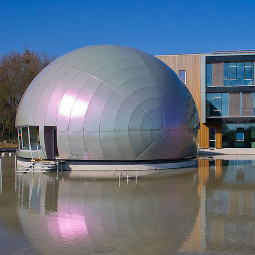 Скатное покрытие - MULTI-PURPOSE HALL CESBRON - ALUCOBOND - из алюминия / из композита / имитация металла
