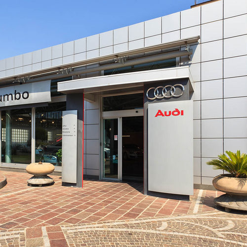 Панельная облицовка фасада - AUDI PALUMBO - ALUCOBOND - из алюминия / из композита / со шпунтовым соединением