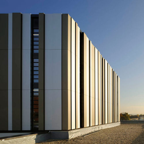 Панельная облицовка фасада - UNIVERSITY LIBRARY ERLANGEN - ALUCOBOND - из алюминия / из композита / со шпунтовым соединением