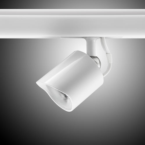 Светильник на рейке LED - MINI C PICCOLO - LOUPI - круглый / из PMMA / для магазина