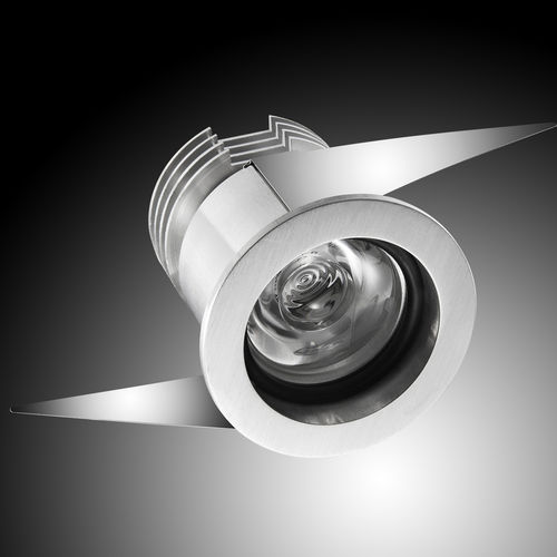 Встраиваемый точечный светильник в потолок - INSERT 10 FIXED - LOUPI - LED / круглый / IP40