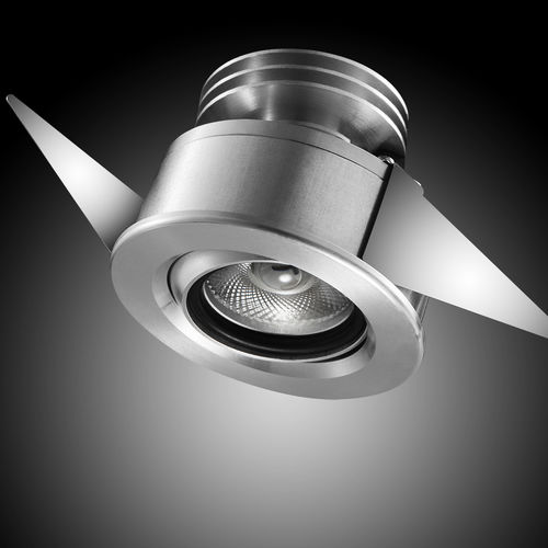 Встраиваемый точечный светильник в потолок - INSERT 10 ADJUSTABLE - LOUPI - LED / круглый / IP40