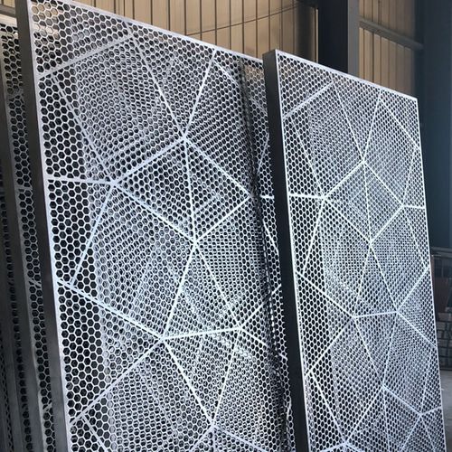 Перфорированное листовое железо - MCT-004 - M-City Aluminum Co., Ltd. - декорированное / из алюминия / для внутренней компоновки