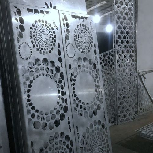 Перфорированное листовое железо - MCT-N01 - M-City Aluminum Co., Ltd. - декоративное / из алюминия / панельное