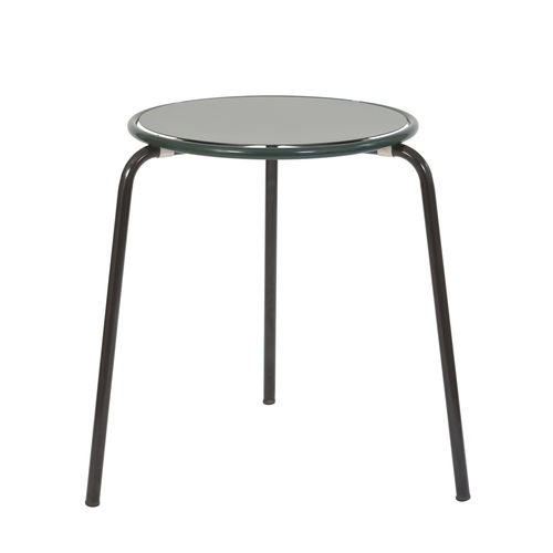 Современный журнальный столик - TRIPOD - ARCALO - из металла / с основанием из металла / круглый