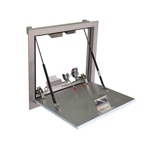 Люк для дымоудаления алюминий - AIRONE - ALDES - система тепло- и дымоудаления