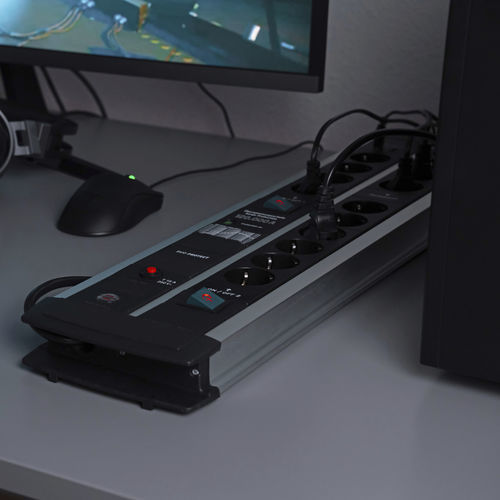 Розетка тока - Premium-Protect-Line - Brennenstuhl - USB / ТВ / множественная