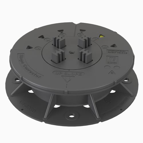 Контактный штифт для технического пола из полипропилена - VERSIJACK® VJ-F1 42-55 mm - Elmich Pte Ltd - для наружного применения / для интерьера / регулируемый