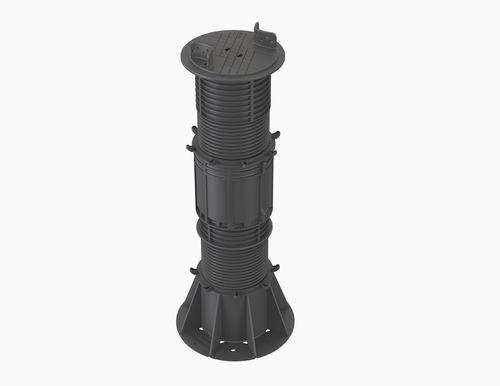 Контактный штифт для технического пола из полипропилена - VersiJack® VJ-F7 361-527 mm - Elmich Pte Ltd - для наружного применения / для интерьера / регулируемый
