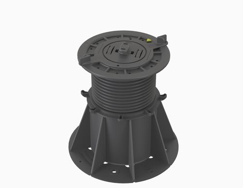 Контактный штифт для технического пола из полипропилена - VersiJack® VJ-F4 119.5–203.5 mm - Elmich Pte Ltd - для наружного применения / для интерьера / регулируемый