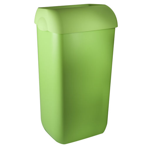 Мусорный контейнер для ванной комнаты - 742 GEEN - LINEA COLORED - MAR PLAST Group S.p.A. - настенный / из пластика / современный