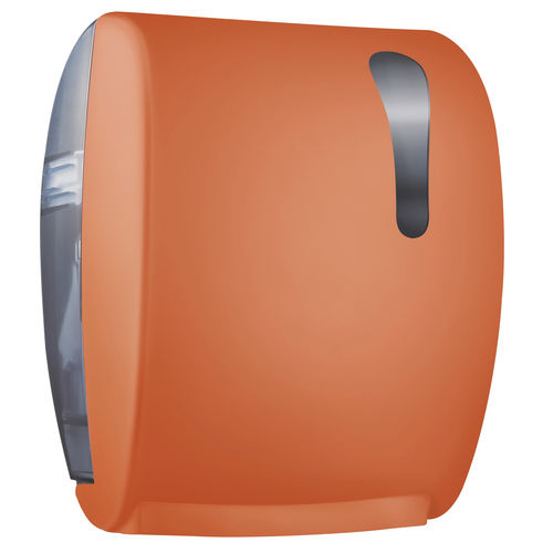 Автоматическая сушилка для рук - 780 ORANGE - LINEA COLORED - MAR PLAST Group S.p.A. - настенная / АБС-пластик / высокоскоростная