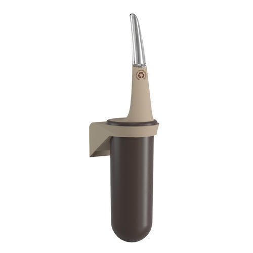 Подставка для ершика для туалета из переработанного пластика - 929 Sand/Brown - MAR PLAST Group S.p.A. - настенная