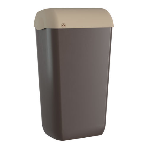 Урна для бумаги из переработанного пластика - 740 Sand/Brown - MAR PLAST Group S.p.A.