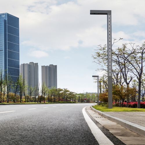 Городской фонарный столб - IMISTRAL DECOR - BSI LIGHTING TECHNOLOGIES INC. - современный / из нержавеющей стали / с диффузором из закаленного стекла