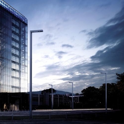 Городской фонарный столб - IMISTRAL DUO - BSI LIGHTING TECHNOLOGIES INC. - современный / из литого алюминия / из нержавеющей стали