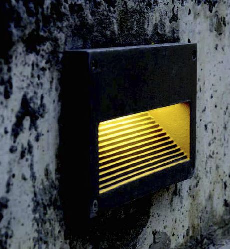 Встраиваемый светильник в стену - INERRA - BSI LIGHTING TECHNOLOGIES INC. - LED / квадратный / прямоугольный