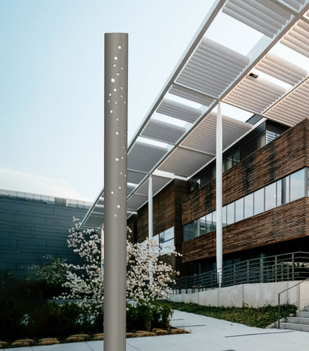 Современная световая колонна - IPLURE - BSI LIGHTING TECHNOLOGIES INC. - из алюминия / LED / для наружного применения