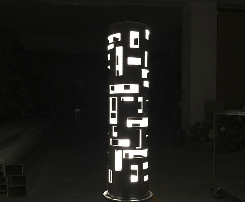Городской столбик освещения - ICALI - BSI LIGHTING TECHNOLOGIES INC. - современный / из алюминия / LED