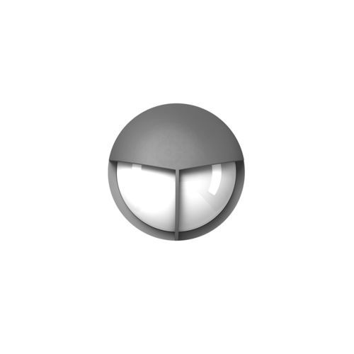 Современный настенный светильник - ITECLA - BSI LIGHTING TECHNOLOGIES INC. - для наружного применения / из нержавеющей стали / круглый