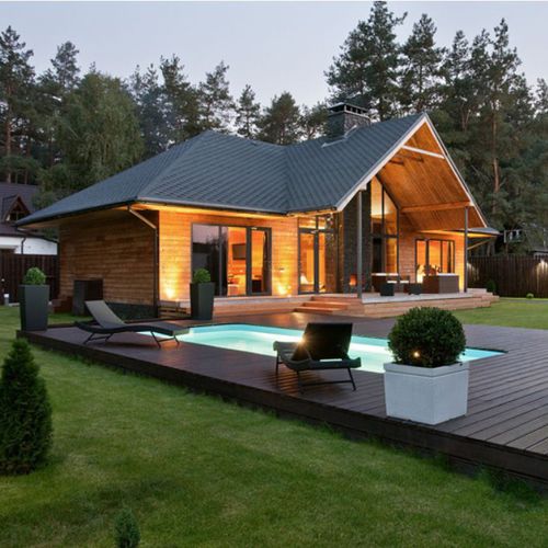 Строительная цельная деревянная панель - HEMPCRETE HOUSE - Vector Trade UK - для зданий / модульная / экологическая