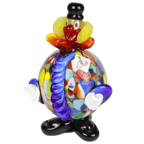 Скульптура из муранского стекла - CLOWNS : MONGOLFIERA - Original Murano Glass s.n.c. - из дутого стекла